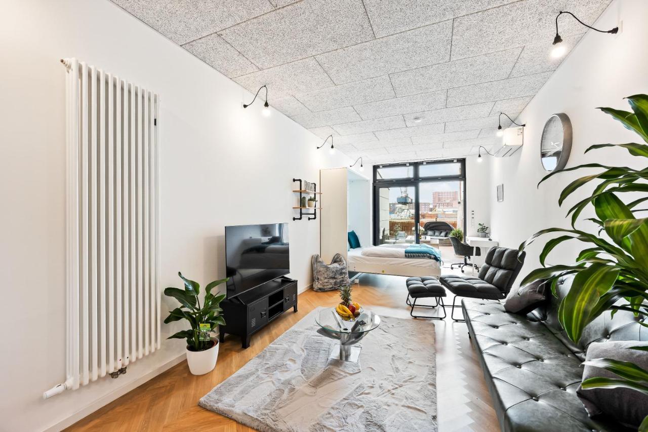 Lit Living - Luxus Loft - Box Spring - Air Con - Bbq - Panorama Lejlighed MHG Eksteriør billede
