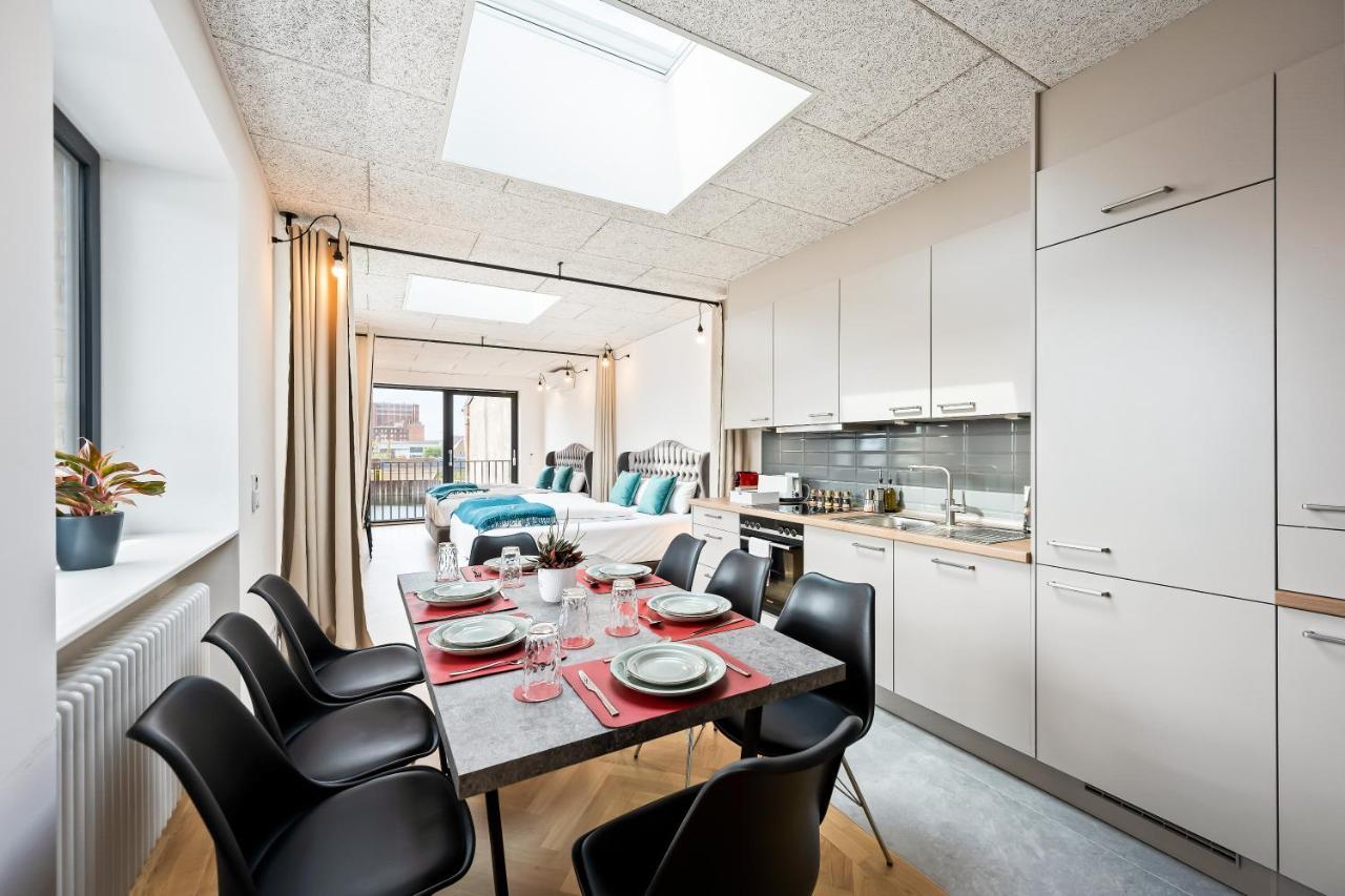 Lit Living - Luxus Loft - Box Spring - Air Con - Bbq - Panorama Lejlighed MHG Eksteriør billede
